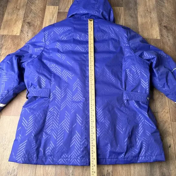 ZeroXposur Snow Jacket Women's Size 1X Purple Insulated Skiing Snowboarding 5398 - Picture 14 of 16